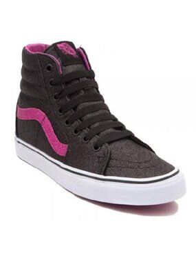 Vans - Sk8-Hi Glitter Black/Pink Sneakers